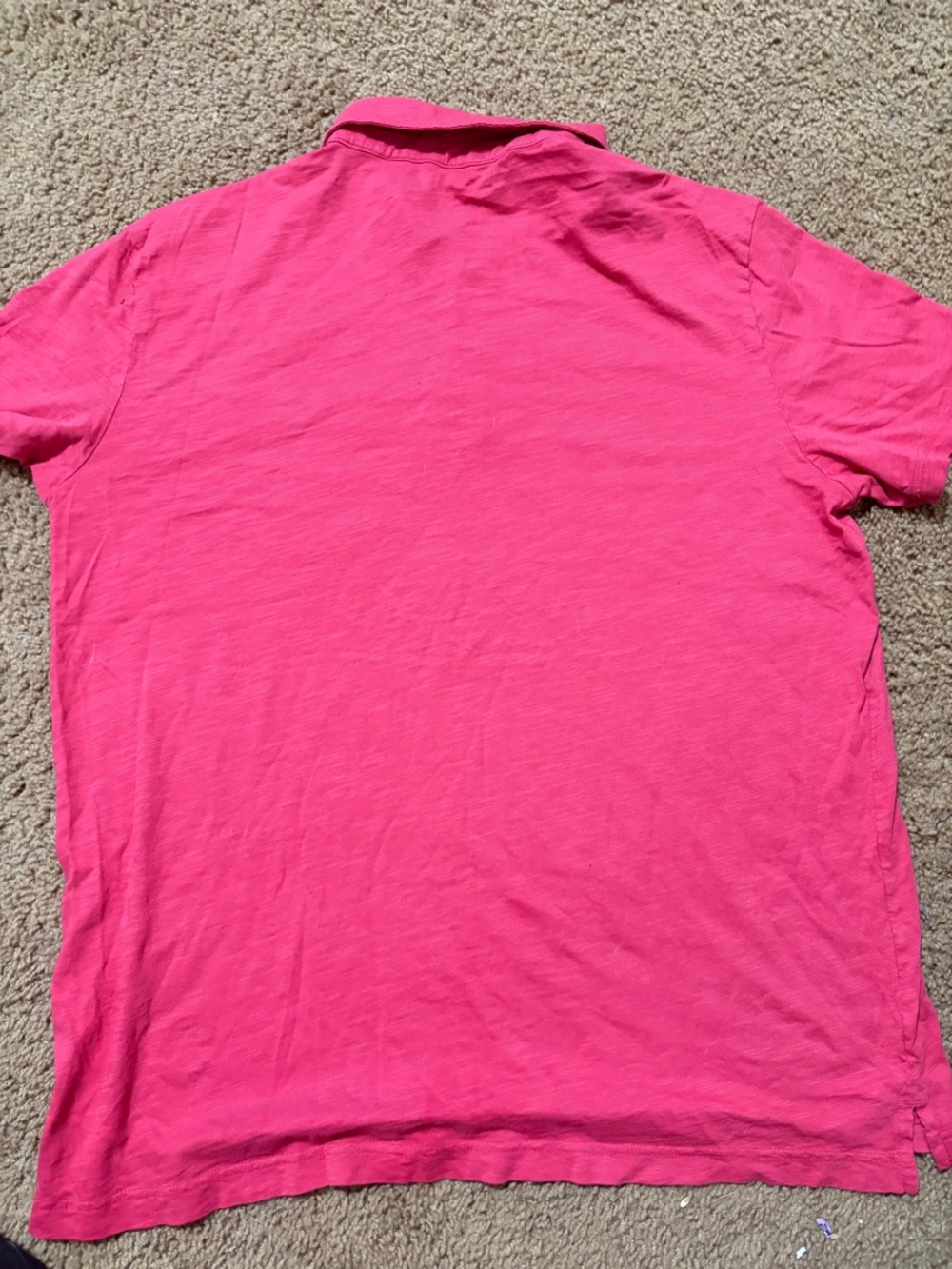 Sonoma Bright Pink Polo with Chest Pocket Size XL - Picture 3 of 8